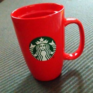 Starbucks Red Ceramic Logo Mug ■ 2020 Nestlé Mug